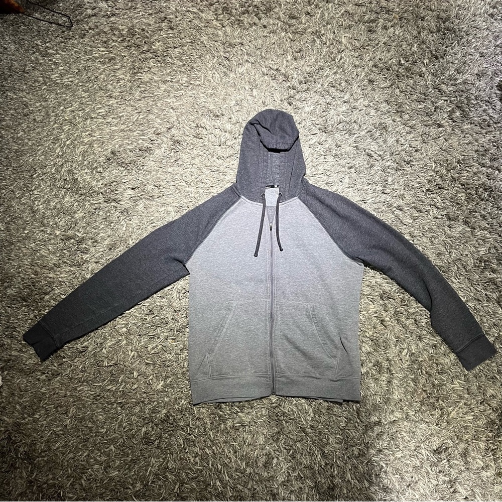 Gray Tekgear Zip-up Hoodie